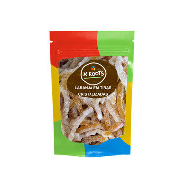 Laranja em Tiras Cristalizadas - Xroots